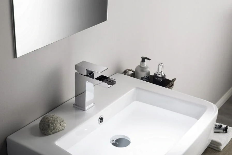 Смеситель для раковины Timo Selene хром 2161/00F (детальная фотография), современные, hi-tech