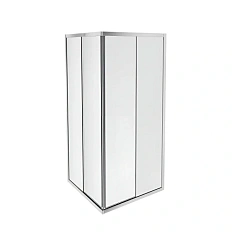 Душевой уголок Jacob Delafon Serenity 90х90 см стекло прозрачное, профиль хром