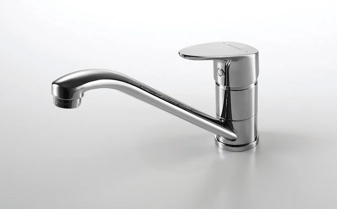 Смеситель для кухни Bravat Drop F74898C-2 (детальная фотография), современные, hi-tech