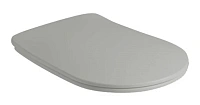 Крышка-сидение с микролифтом Kerasan Nolita серая матовая