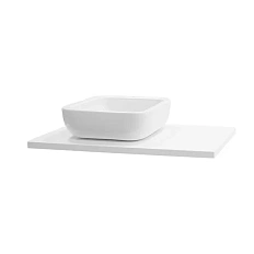 Столешница Акватон Брук 100 см (60+40) для одной раковины