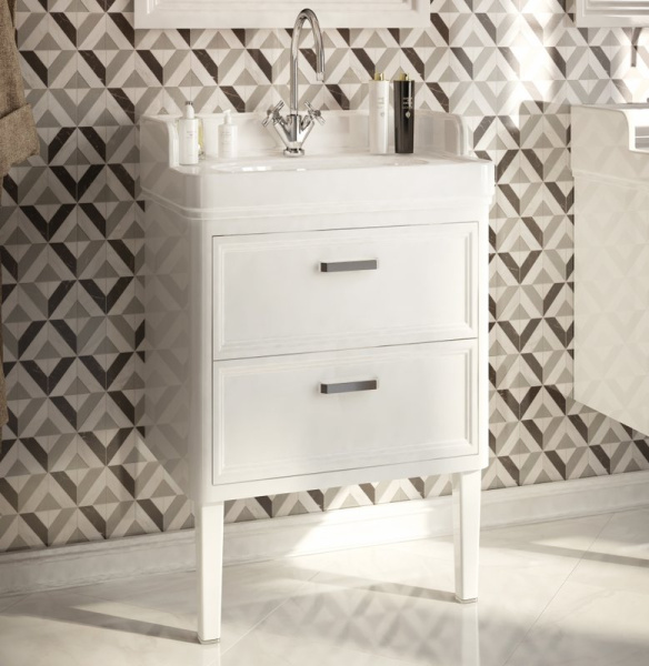 Раковина Kerama Marazzi Pompei 60 см с крепежом PO.wb.60 (детальная фотография), керамические