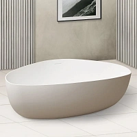 Ванна из искусственного камня Abber Stein 180x130 см отдельностоящая