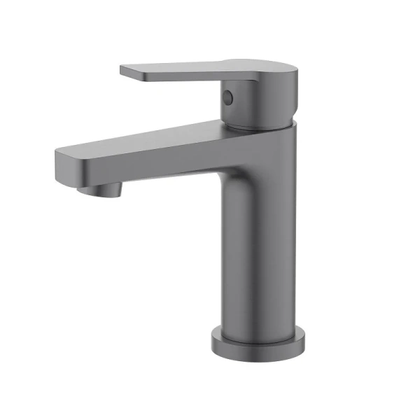 Смеситель для раковины Акватек Лугано оружейная сталь AQ1710BGM (детальная фотография)