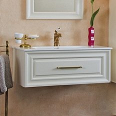 Тумба под раковину, с вырезом под сифон, La Beaute Cornelia BCO100