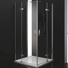 Душевой уголок Cezares Bergamo 120х120 см квадратный