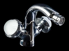 Смеситель для биде Boheme Satine двухвентильный