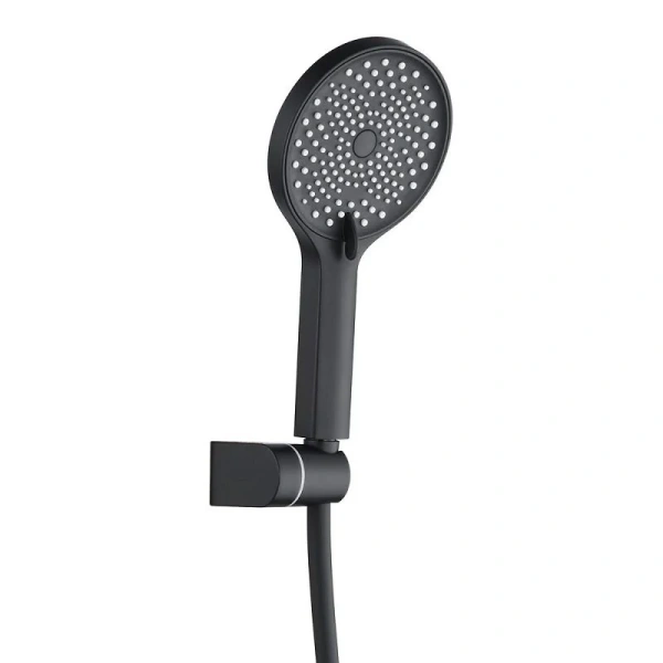 Душевой комплект Black&White Universe черный матовый 8311BUK (детальная фотография), современные, hi-tech index_1