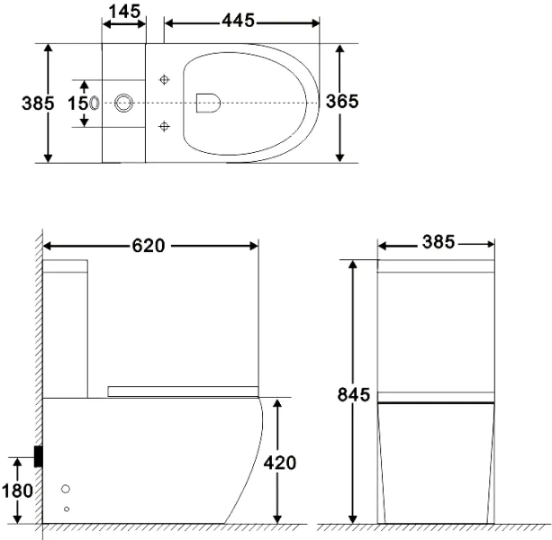 Бачок для унитаза BelBagno Amanda белый BB051T (детальная фотография), в наличии index_1
