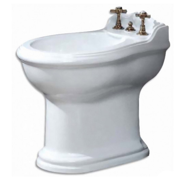 Биде напольное Azzurra Jubilaeum с тремя отверстиями под смеситель JUB500/T bi*3 (детальная фотография)