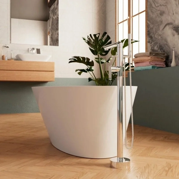 Ванна акриловая Frank F6116, 12522, 180 х 85 см, цвет белый (детальная фотография), овальные