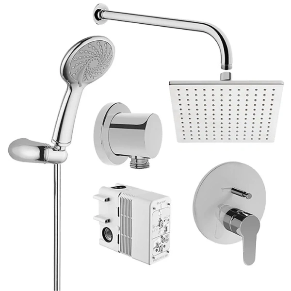 Душевой комплект VitrA Win S с внутренней частью A49265EXP (детальная фотография)
