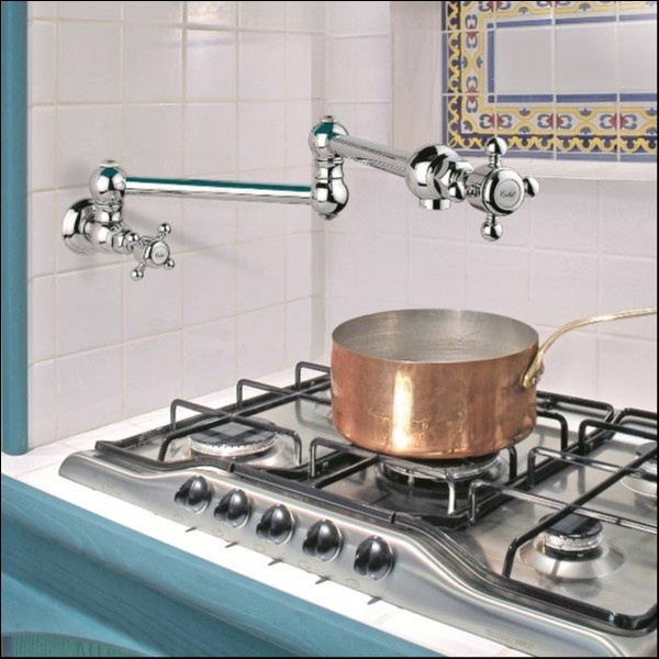 Кран, хром, Nicolazzi D.Anglaises 1451CR70 (детальная фотография), по запросу