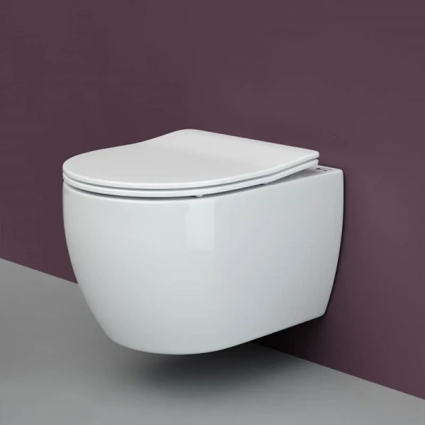 Унитаз с инсталляцией Ceramica Nova Play кнопка хром матовый CN3001_1002M_1000 (детальная фотография) index_2
