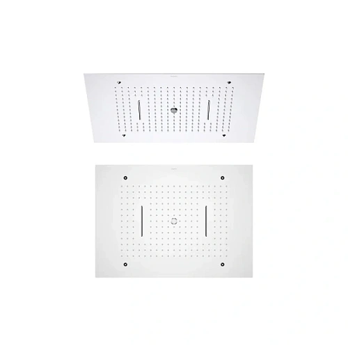 Верхний душ Акватек внешняя и скрытая часть хром - фото 2