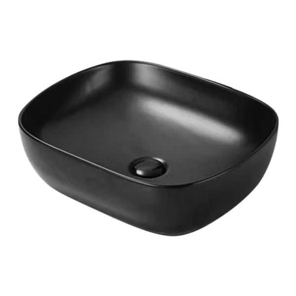 Раковина SantiLine 50 см черная SL-1105MB (детальная фотография)