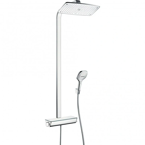 Душевая стойка Hansgrohe Raindance Select белый/хром 27112400 (детальная фотография)