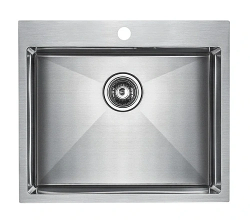 Мойка для кухни Paulmark Isar 59 см нержавеющая сталь - фото 1