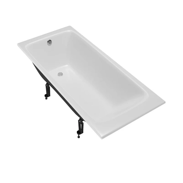 Ванна чугунная Creto Strong, 25-1178, 170 х 80 см, белая (детальная фотография), прямоугольные