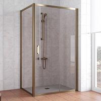 Душевой уголок профиль бронза стекло бронза Vegas-glass
