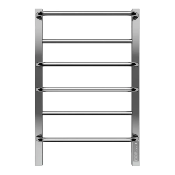 Полотенцесушитель электрический Terminus Евромикс квадро П6 40х65 см из нержавеющей стали 4670078531223 (детальная фотография), хром
