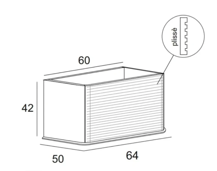 Тумба под раковину Cezares Idra 64 см Bianco Opaco 55798 (детальная фотография), современная, hi-tech