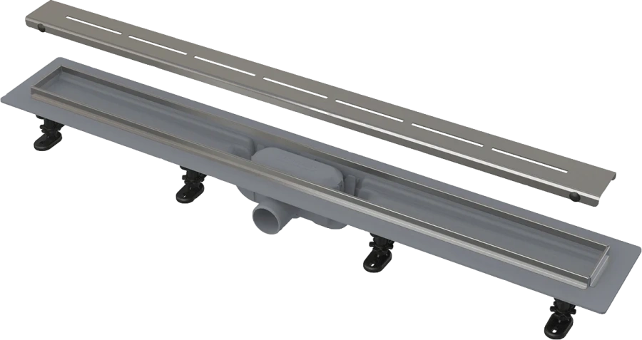 Душевой лоток Alcaplast 65 см с порогами из нержавеющей стали APZ20-650 (детальная фотография)