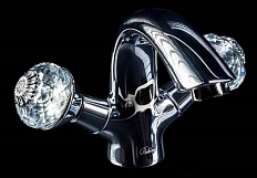 Смеситель для раковины Boheme Flora двухвентильный