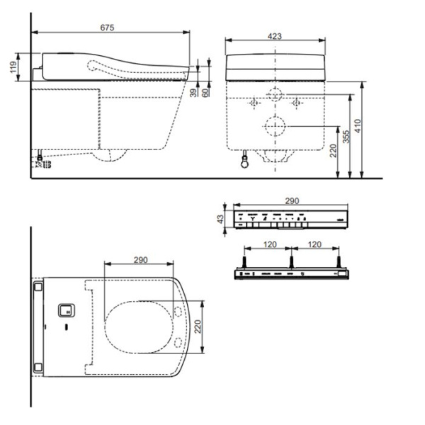 Схема (детальная фотография), фарфор, керамика