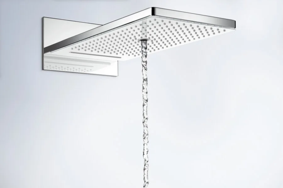Верхний душ Hansgrohe Rainmaker Select белый/хром 24001400 (детальная фотография), верхние души