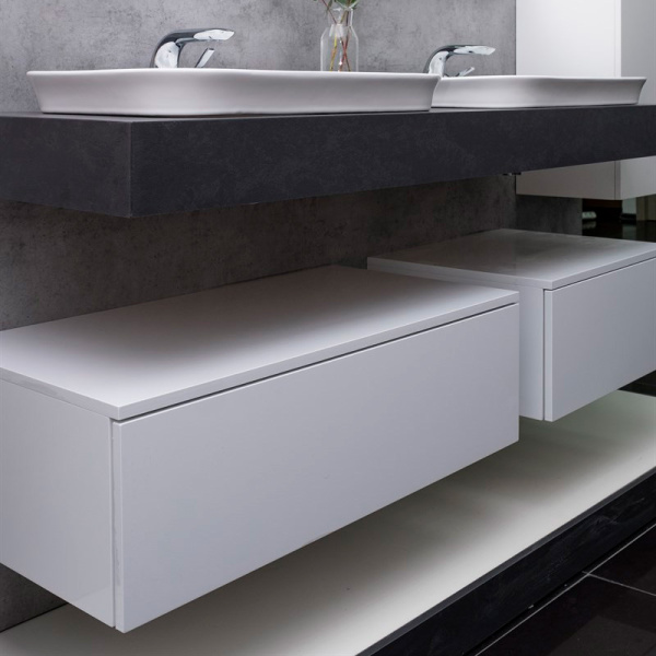 Мебель для ванной Velvex Unit со столешницей 140 см (детальная фотография), в наличии, по запросу