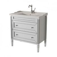 Тумба под раковину напольная Caprigo Albion Promo 80 см белая