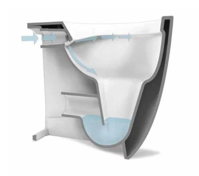 Унитаз напольный Simas Vignoni VI 21 (детальная фотография), современные, hi-tech, круглые