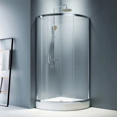 Душевой уголок Am.Pm Like 90x90 см стекло тонированное - фото 2