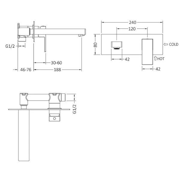 Смеситель для раковины Timo Selene белый матовый 2071/16SM (детальная фотография), для раковины