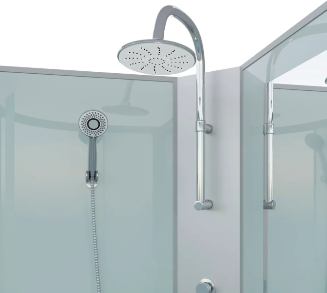 Душевая кабина Niagara Classic 90х90 см стекло матовое 11081424BKT (детальная фотография), 90х90