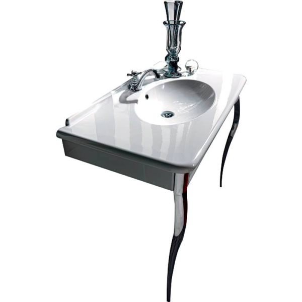 Раковина консоль Kerasan Retro 1049 (детальная фотография)