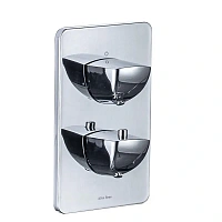 Смеситель Allen Brau Infinity 5.21316-00 для ванны и душа, термостатический, на 3 потребителя, цвет хром