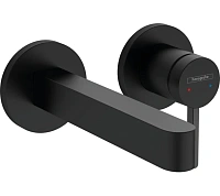 Смеситель для раковины Hansgrohe Finoris черный матовый