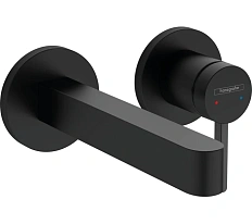 Смеситель для раковины Hansgrohe Finoris черный матовый