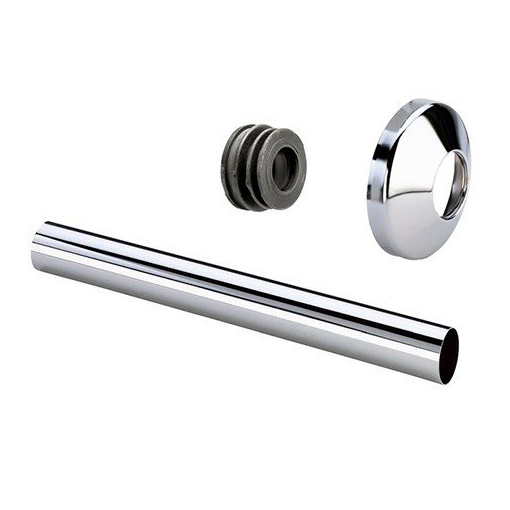 Соединение для смыва Kerasan хром 755290 Cr (детальная фотография)