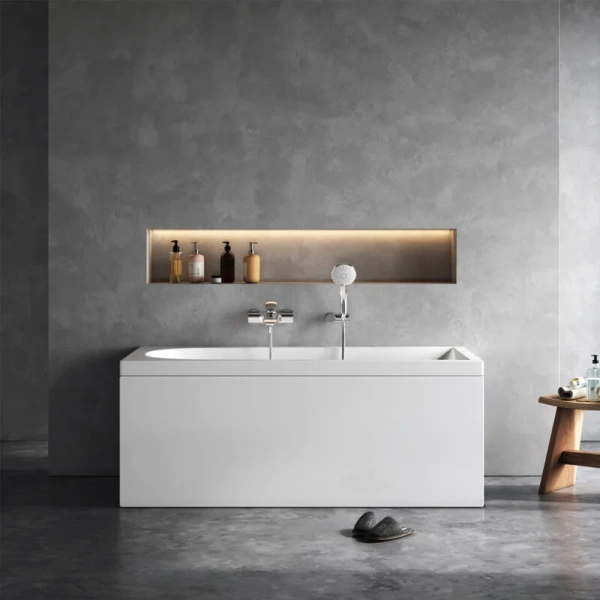 Ванна акриловая Am.Pm Spirit 150х70 см без слива/перелива W72A-150-070W-A2 (детальная фотография), 150x70 см