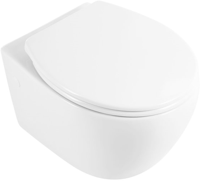 Унитаз подвесной BelBagno Prospero безободковый BB507B (детальная фотография), недорогие, безободковые, с антивсплеском