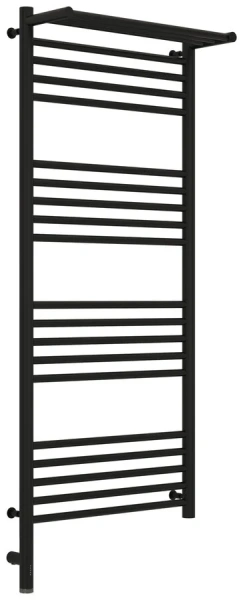 Полотенцесушитель электрический Сунержа Богема 3.0 50х120 см левый, черный матовый 31-5806-1250 (детальная фотография)