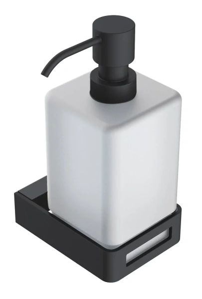 Дозатор для мыла Boheme Q черный 10957-B (детальная фотография)