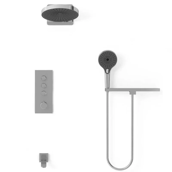 Душевой комплект Vincea хром VSFW-433TI1RCH (детальная фотография)