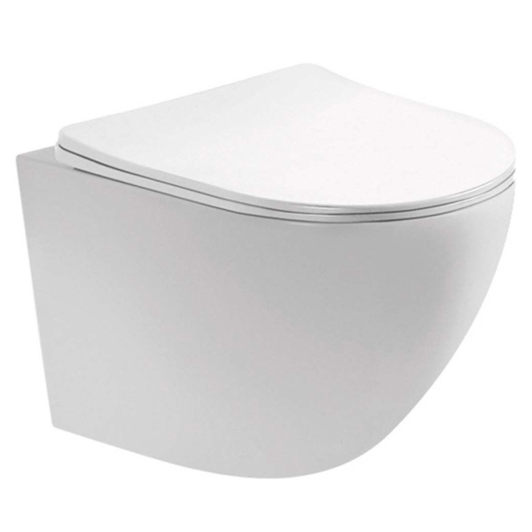 Унитаз подвесной Акватек Европа безободковый AQ1900-00 (детальная фотография)