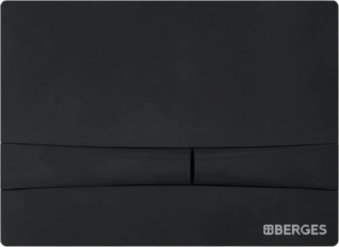 Унитаз с инсталляцией Berges Ventas Black черный, клавиша Soft Touch черная 043326 (детальная фотография), в наличии index_2