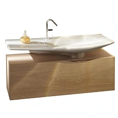 Тумба под раковину подвесная Jacob Delafon Stillness 120 см натуральный дуб