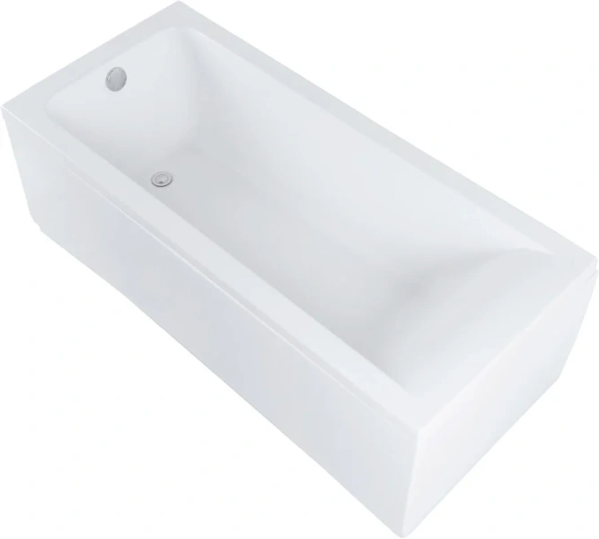 Акриловая ванна Stworki Стокгольм 155 x 70 см, с каркасом, белая, 270034 (детальная фотография), приставные, встраиваемые